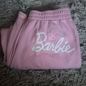 Barbie Baby Pink Cargo Sweatpants!